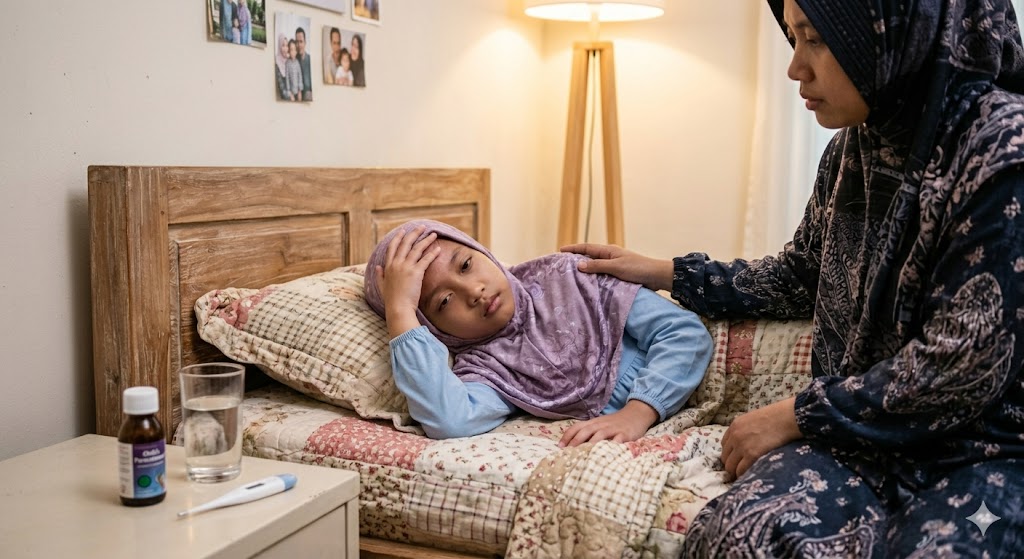 Gejala Tipes pada Anak: Kapan Harus ke Dokter?