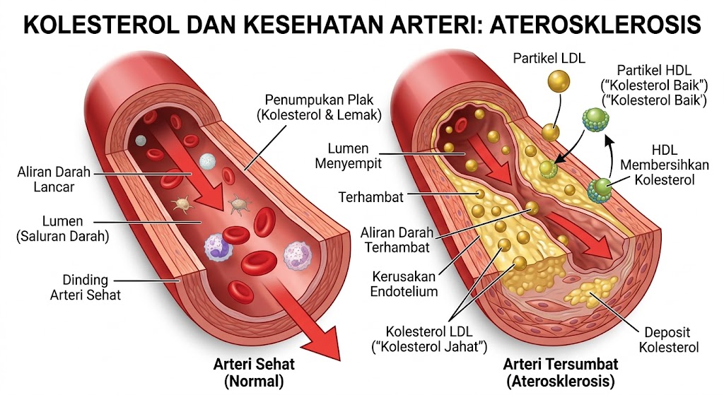 Penyebab Kolesterol Tinggi: 8 Faktor Risiko & Cara Cegah